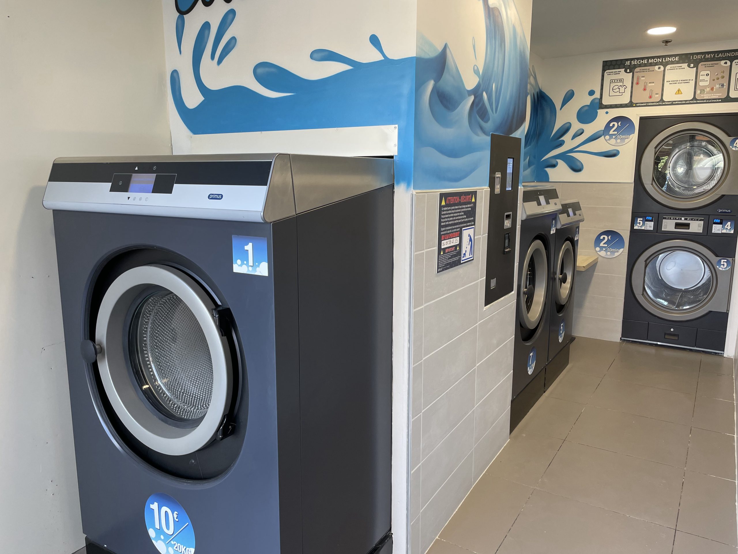 Self-service laundromat | Primus Laundry Equipment